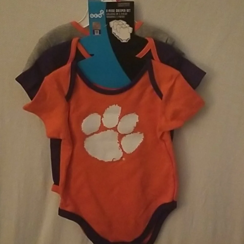 Clemson Tigers Onsies 18-24 months